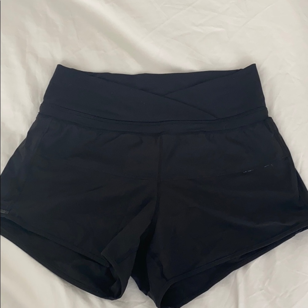 Black Lululemon shorts